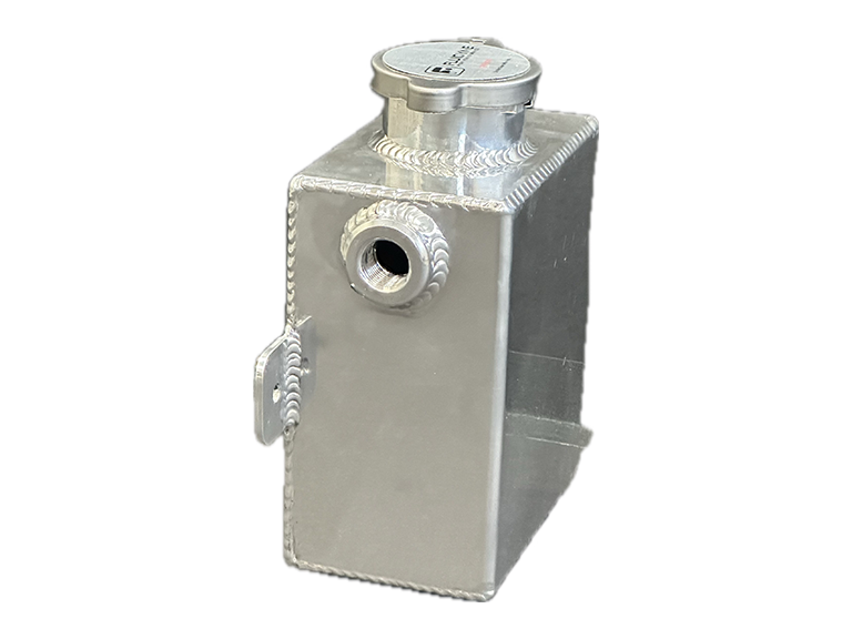 Fluidyne Polished Coolant Expansion Tank 1.25 Quart Fluidyne High