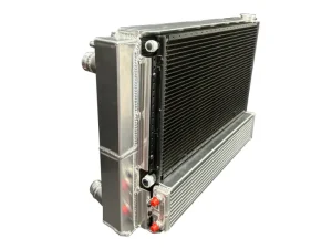 62-69 Lincoln LS Swap 3 Row Radiator W External Trans Cooler and Shroud