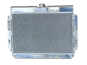 1961-1966 GM C10 Chevy Automatic Polished Aluminum Radiator 25x24