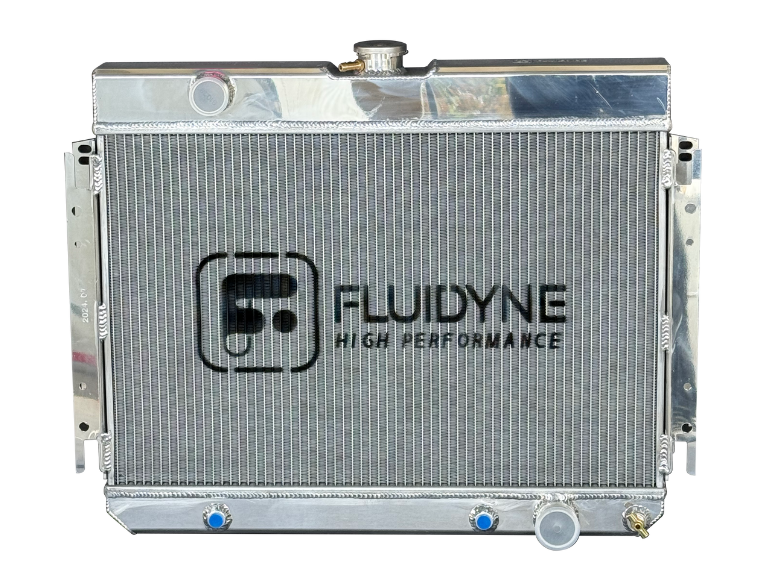 1963-1968 GM Chevy Car Automatic Polished Aluminum Radiator 28x22 1 1963-1968 GM Chevy Car Automatic Polished Aluminum Radiator 28x22