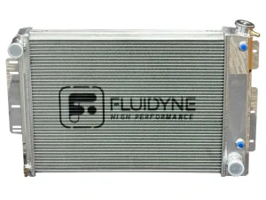 1967-1969 GM Chevy Camaro, Firebird Automatic Polished Aluminum Radiator