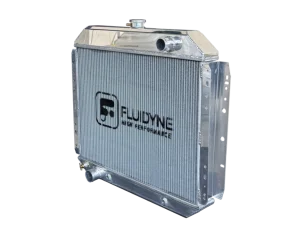1966-1979 Ford Bronco, Truck Automatic Polished Aluminum Radiator