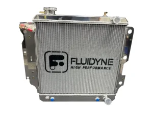 1987-2006 Wrangler Jeep YJ TJ Automatic LS V8 Swap Polished Aluminum Radiator 26×24 - 3 Row