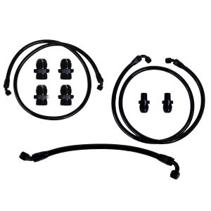 FLUIDYNE 3RD GEN COOLER LINE KIT - WITH PRE-HEATER (03-07 48RE)