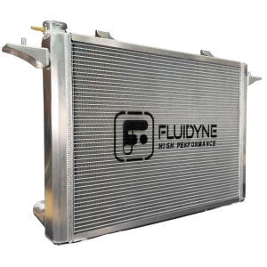 1991–1993 Dodge Ram 5.9L First Gen Cummins High Performance Aluminum Radiator — 68mm Four-Row Extruded Tube Core